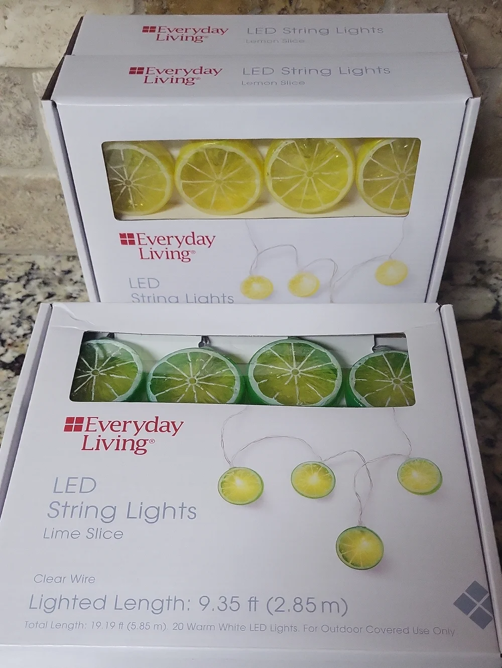 String Lights LED Lemon Lime Bundle